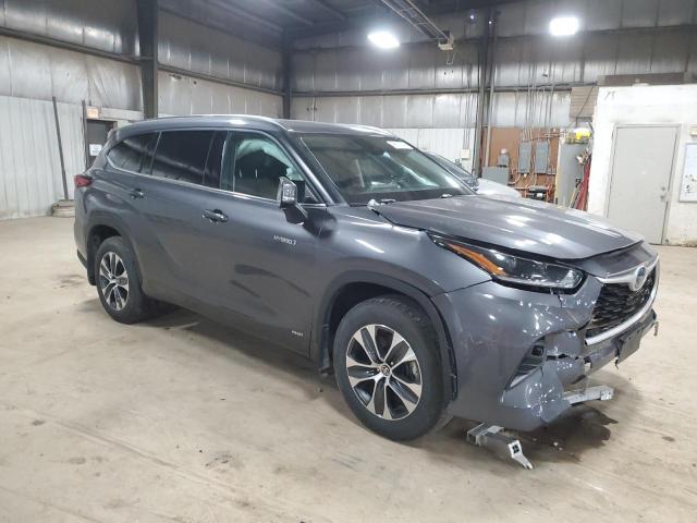 VIN 5TDGBRCH4MS527492 2021 Toyota Highlander, Hybri... no.4