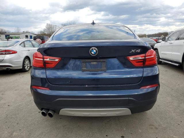  BMW X4 2016 Синий