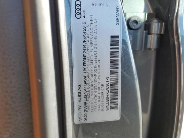 2020 AUDI A3 S-LINE - WAUJEGFFXLA090179