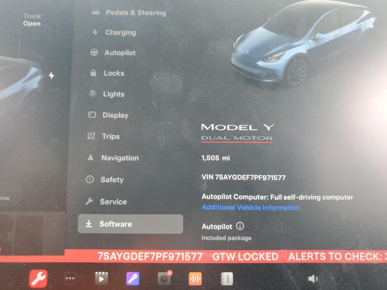 7SAYGDEF7PF971577 2023 Tesla Model Y