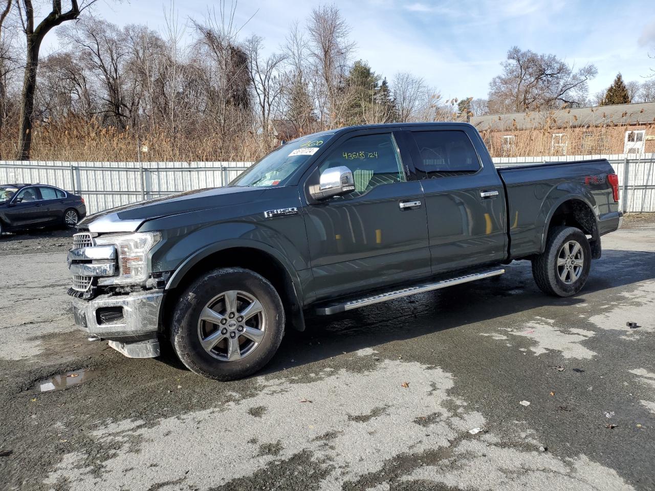 FORD F150 SUPER 2018 gray  gas 1FTFW1E5XJKC59779 photo #1