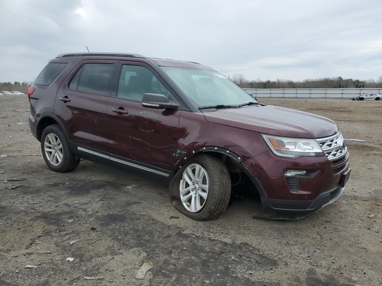 1FM5K8DH4KGA69553 2019 Ford Explorer Xlt