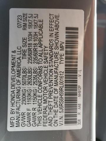 2024 HONDA CR-V SPORT - 5J6RS6H59RL001612