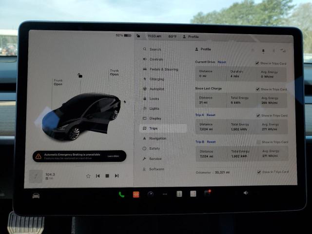 5YJ3E1EA5NF188884 2022 Tesla Model 3