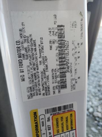 2017 FORD FUSION S - 3FA6P0G77HR198067