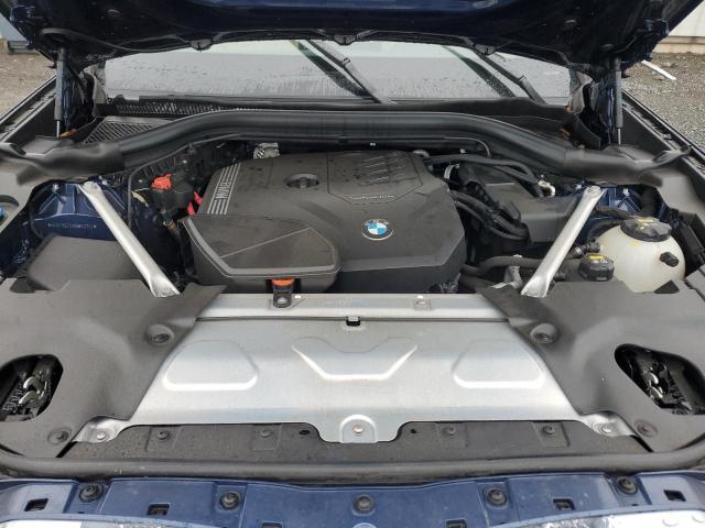  BMW X3 2021 Синий