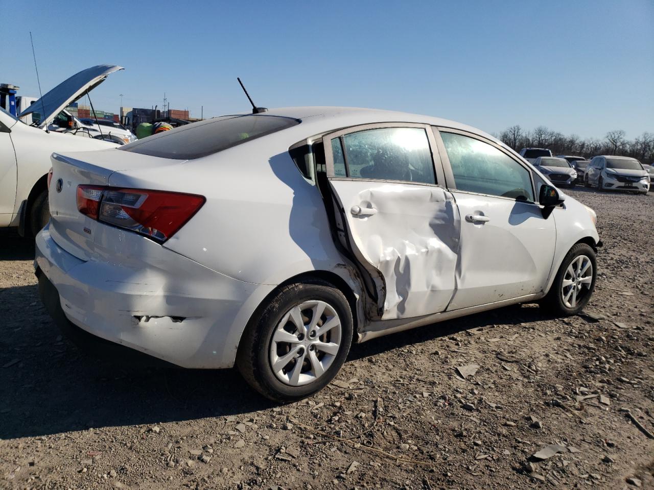 2016 Kia Rio Lx vin: KNADM4A37G6686421