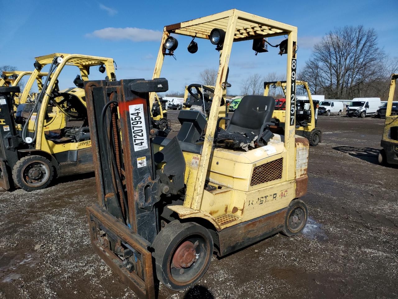 Lot #2411658210 2003 HYST FORKLIFT