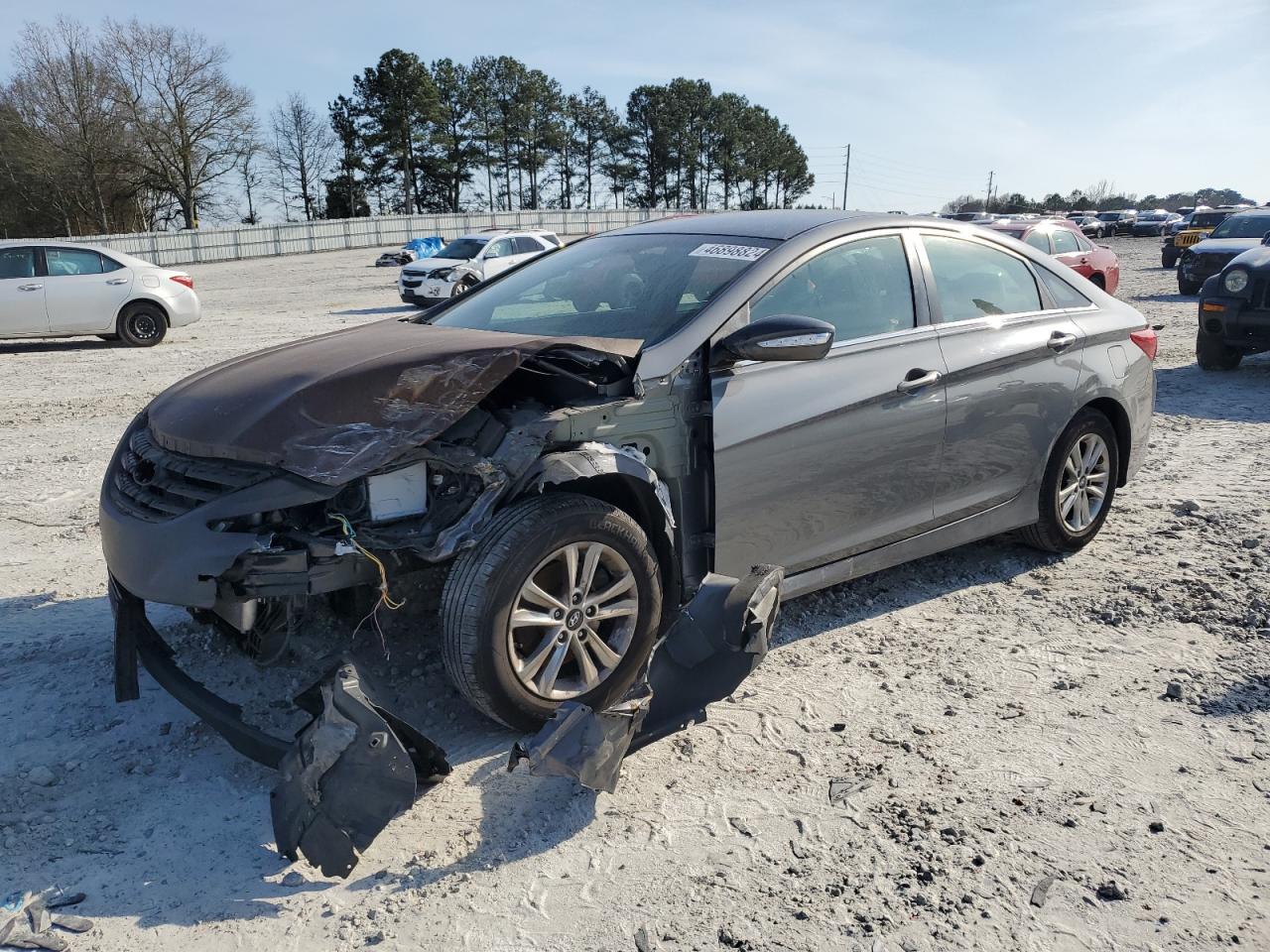 2014 Hyundai Sonata Gls vin: 5NPEB4AC3EH899432