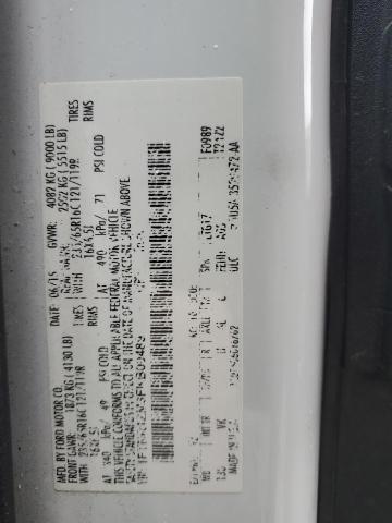 2015 Ford Transit T-250 VIN: 1FTNR1ZM3FKB09489 Lot: 48298484