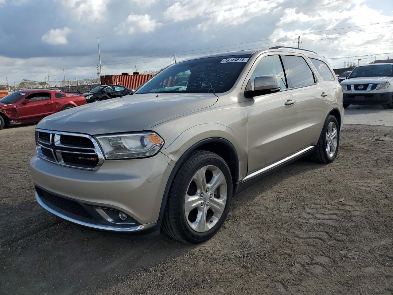 1C4SDHDT2EC286245 2014 Dodge Durango Limited