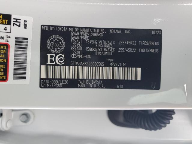2024 LEXUS TX 500H F - 5TDABAB68RS000585