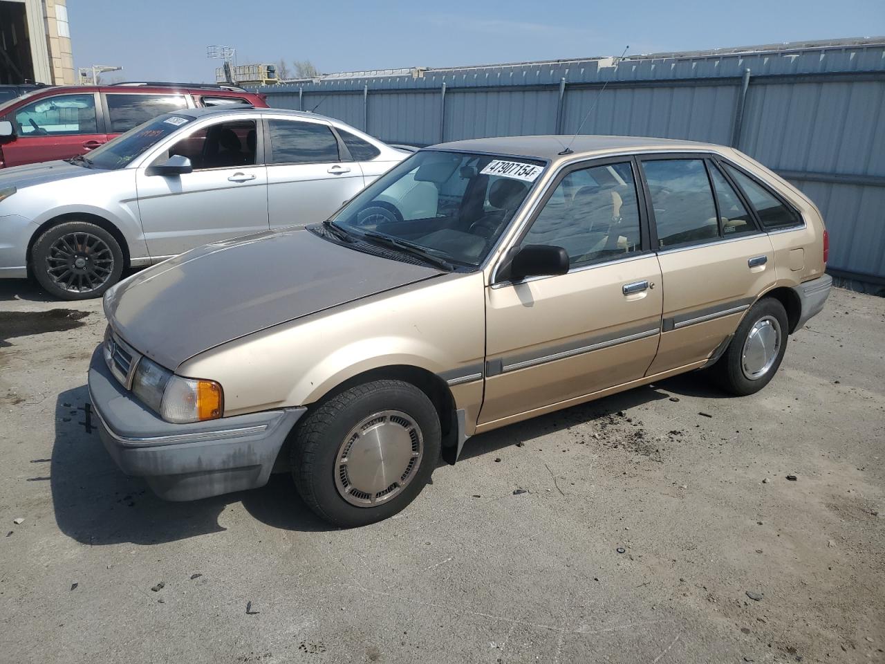 3MABM1251JR614746 1988 Mercury Tracer