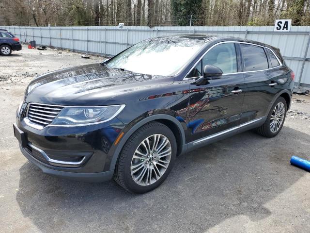  LINCOLN MKX 2016 Чорний