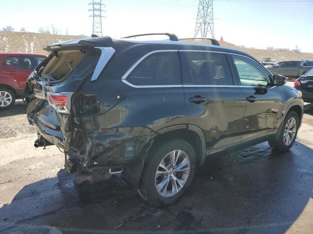 VIN 5TDJKRFH4ES069567 2014 Toyota Highlander, Xle no.3