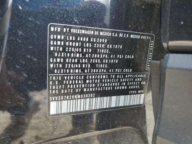 2022 VOLKSWAGEN TAOS SEL - 3VV2X7B26NM030282