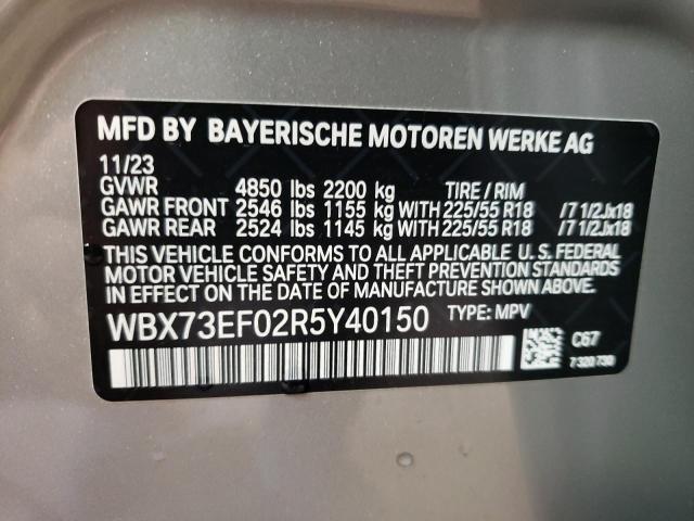 WBX73EF02R5Y40150 BMW X1 XDRIVE2 14