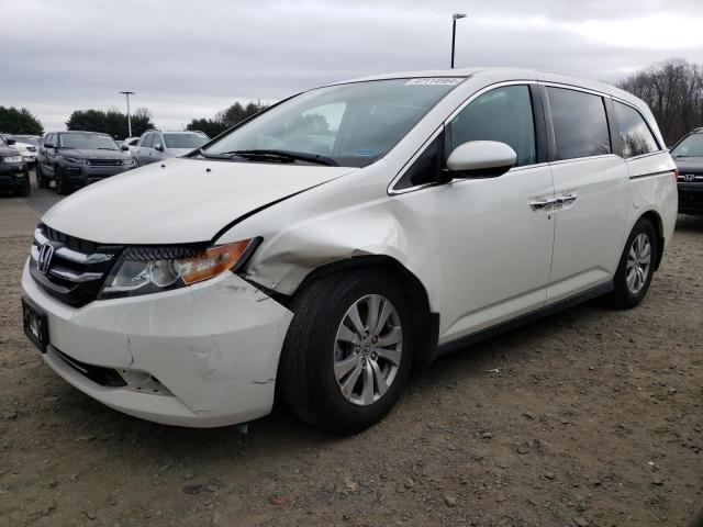 Lot #2524230833 2016 HONDA ODYSSEY EX salvage car