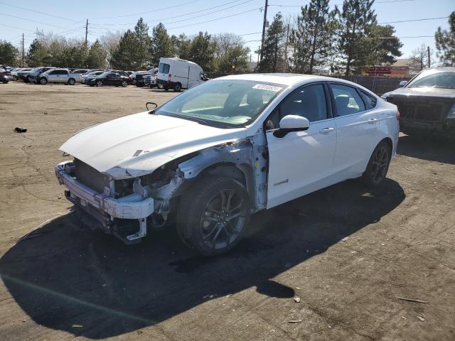 VIN 3FA6P0LU4JR131654 2018 Ford Fusion, Se Hybrid no.1