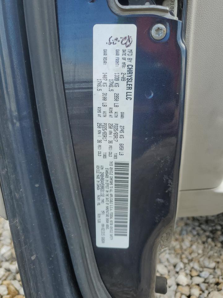 2A8HR64X59R631132 2009 Chrysler Town & Country Limited