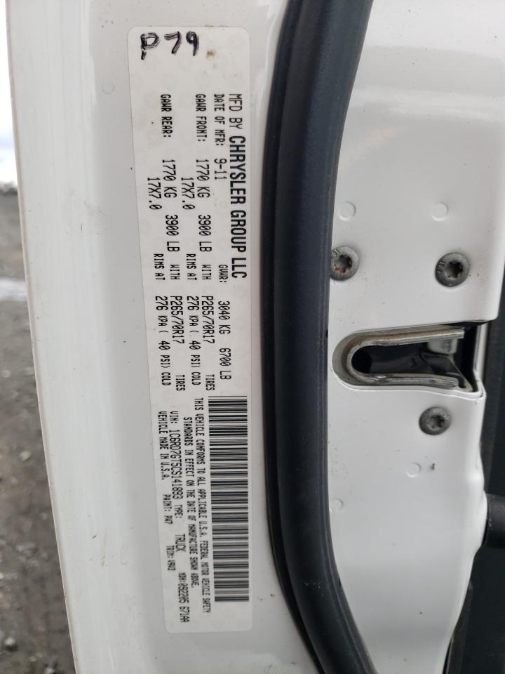 1C6RD7GT5CS141893 2012 Dodge Ram 1500 Slt