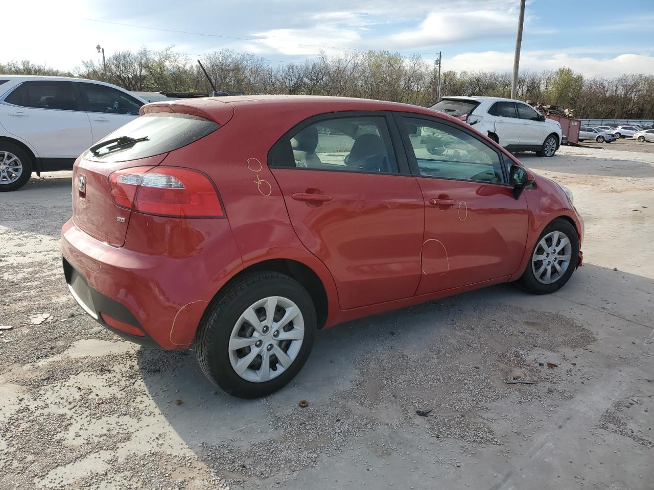 KNADM5A38E6322608 2014 Kia Rio Lx