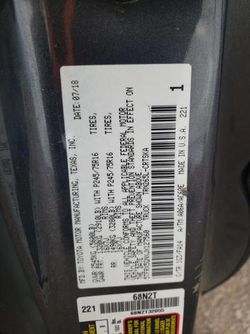 2018 TOYOTA TACOMA ACC - 5TFRX5GNXJX127560