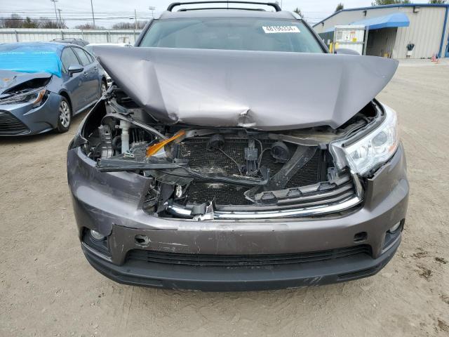 VIN 5TDJKRFH1ES013215 2014 Toyota Highlander, Xle no.5