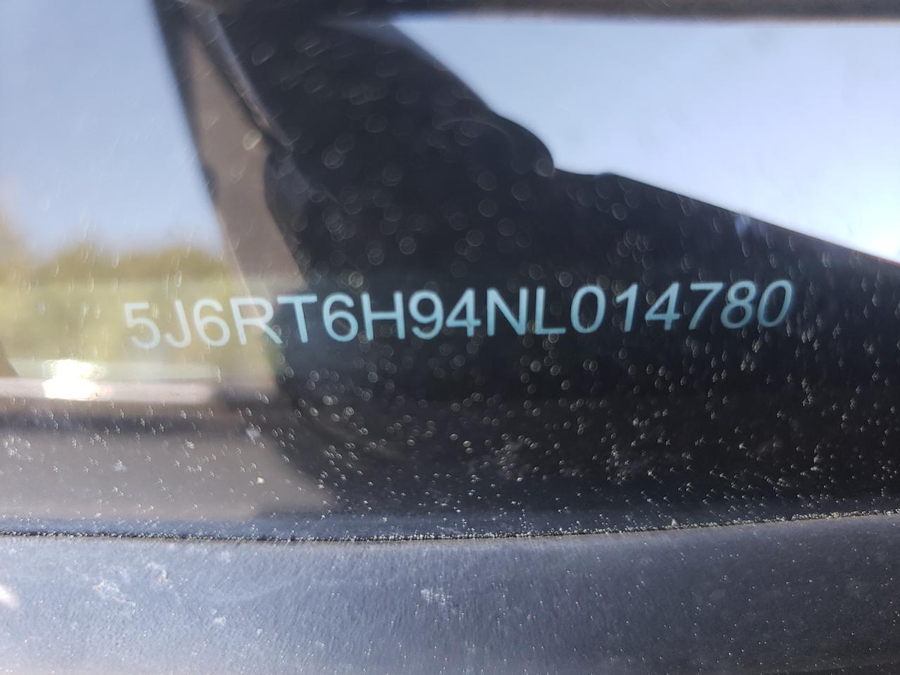 5J6RT6H94NL014780 HONDA CRV 2022