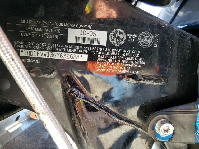 2006 HARLEY-DAVIDSON FLHTI 1HD1FVW136Y632628