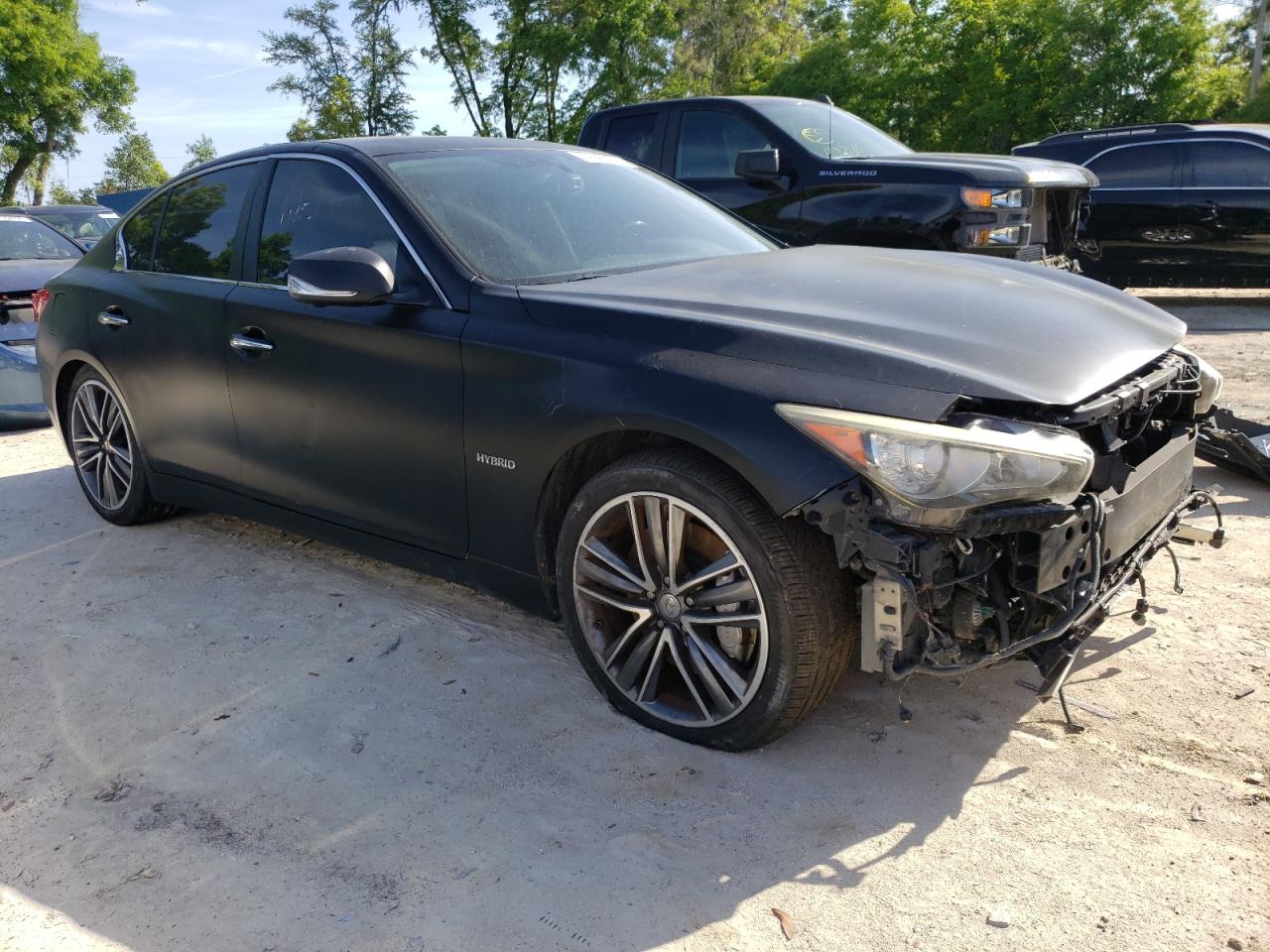 Lot #2423164638 2014 INFINITI Q50 HYBRID