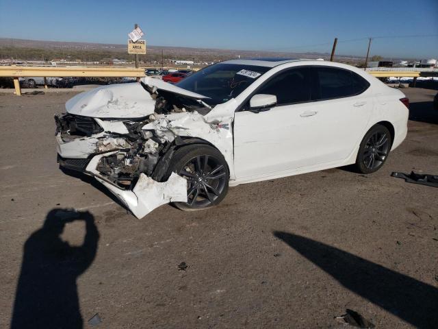 Lot #2455166437 2018 ACURA TLX TECH+A salvage car