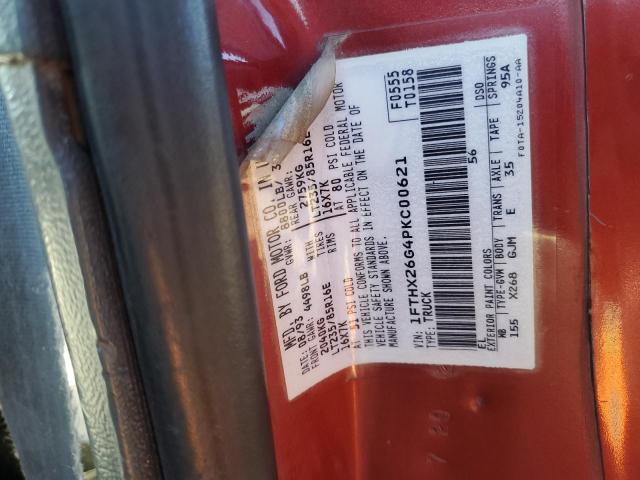 1993 Ford F250 VIN: 1FTHX26G4PKC00621 Lot: 46665654