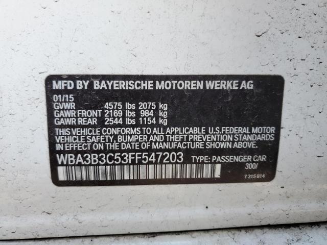 2015 BMW 328 XI - WBA3B3C53FF547203