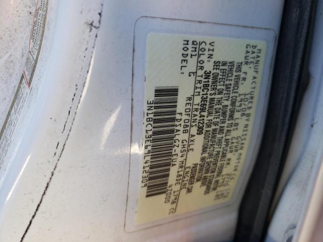 2009 Nissan Versa S VIN: 3N1BC13E69L412309 Lot: 46494604