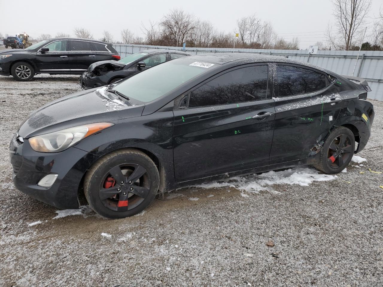 5NPDH4AE4DH323214 2013 Hyundai Elantra Gls