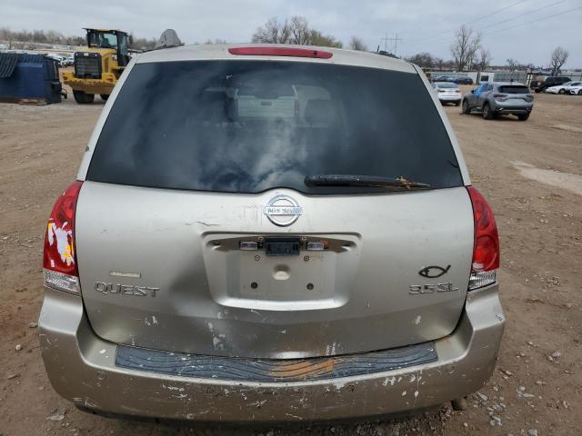 2005 Nissan Quest S VIN: 5N1BV28U45N132858 Lot: 44838334
