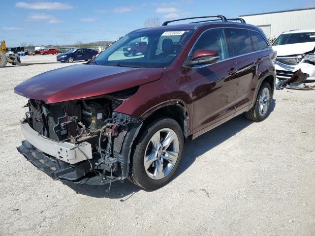 VIN 5TDDKRFH0ES038653 2014 Toyota Highlander, Limited no.1