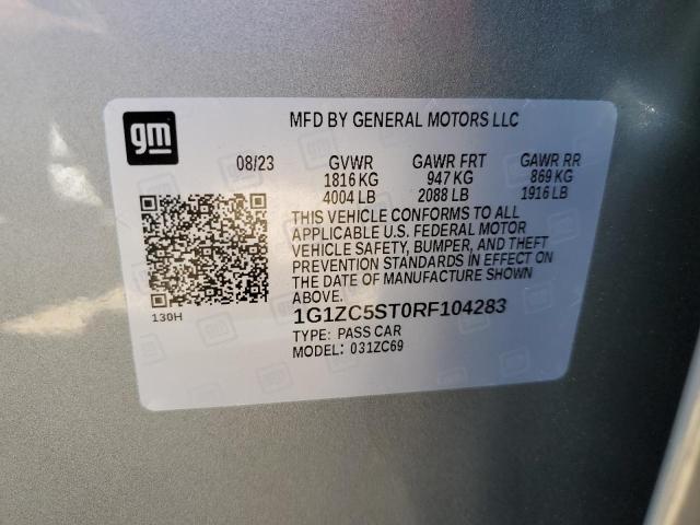 1G1ZC5ST0RF104283 Chevrolet Malibu LS 12