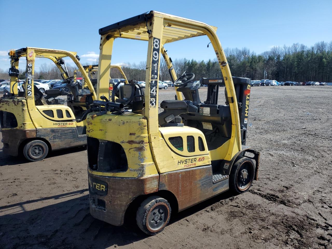 Lot #3242791950 2007 HYST FORKLIFT