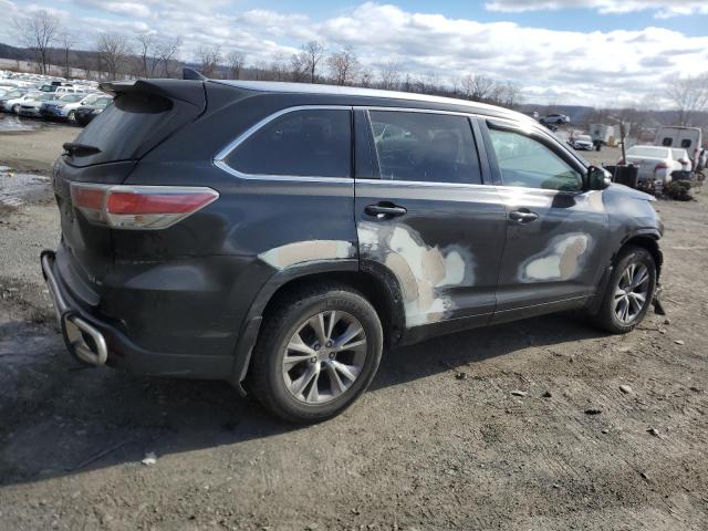 VIN 5TDJKRFHXFS115730 2015 Toyota Highlander, Xle no.3