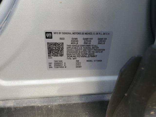 2022 GMC TERRAIN AT 3GKALYEV6NL226847