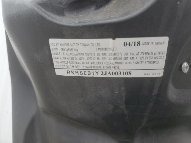 2018 YAMAHA YW125 RKRSEB1Y2JA003108