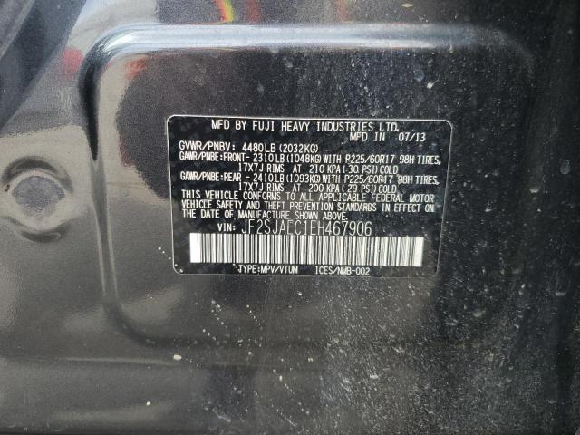 2014 Subaru Forester 2.5I Premium VIN: JF2SJAEC1EH467906 Lot: 45936454