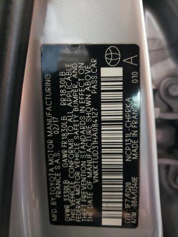 2017 TOYOTA YARIS L - VNKKTUD31HA084127