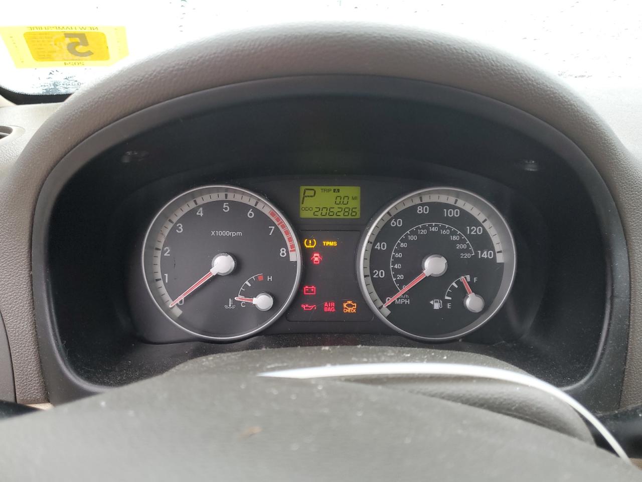 KMHCN46C18U230850 2008 Hyundai Accent Gls