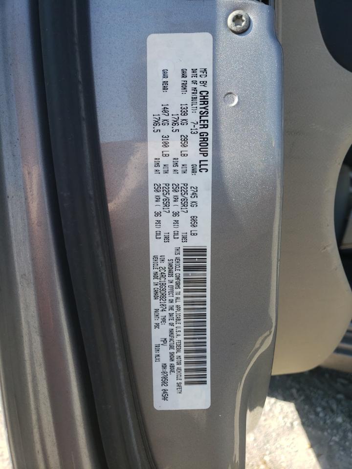 2C4RC1BG9DR821074 2013 Chrysler Town & Country Touring