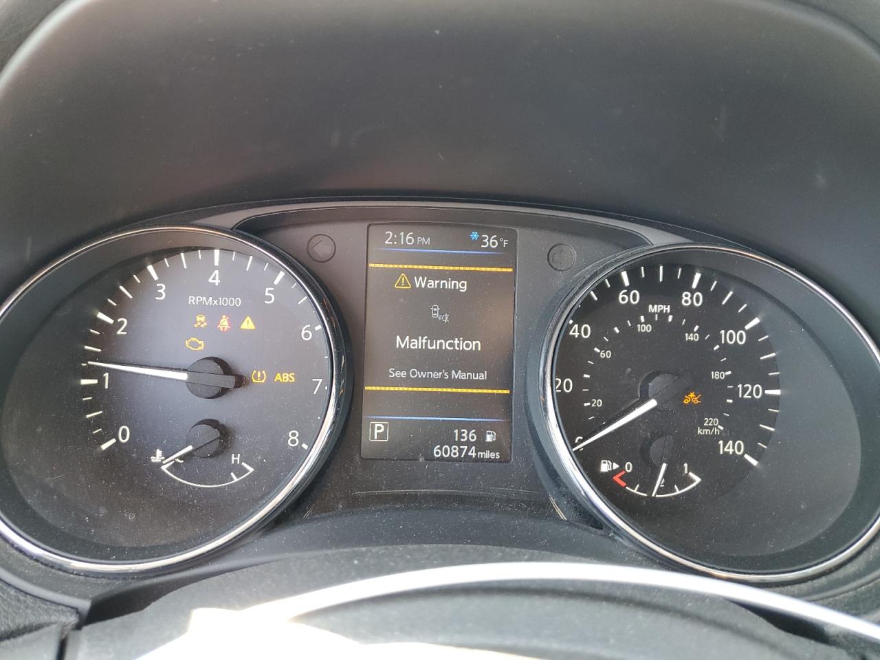 5N1AT2MVXLC738044 NISSAN ROGUE 2020