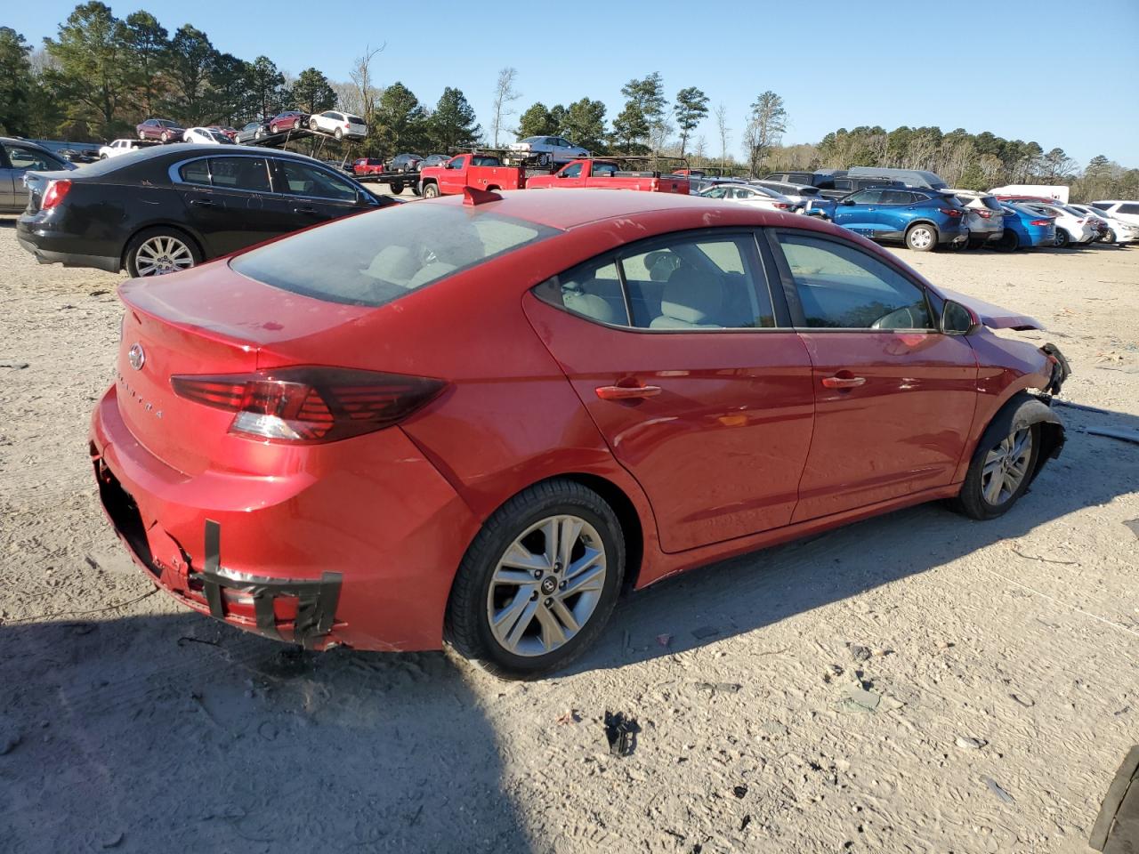 2020 Hyundai Elantra Sel vin: 5NPD84LF1LH625516