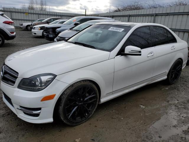 Lot #2438267781 2014 MERCEDES-BENZ C 300 4MAT salvage car